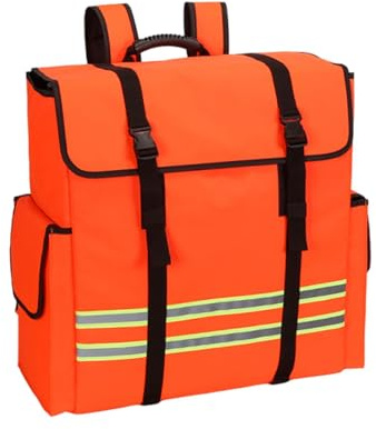 JISADER Verschleißfester Rucksack für Notfall Wasserschlauch Zum Klettern, Orange