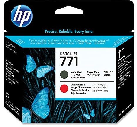 HP CE017A 771 Original Druckkopf matt schwarz undchromatischrotStandardkapazität1er-Pack