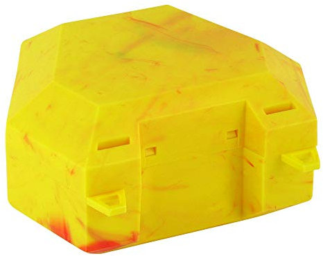 Zahnspangenbox mit Kordel Gelb/rot
