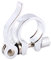 Bike Quick Release Seat Post Clamp, Seat Post Pink Quick Release Skewers Seat Post with Clamp Lever Fit for 30.4/30.8/31.6mm MTB Bicycles (Color : Silver-31.8) Cycling Bicycles and Spare Parts