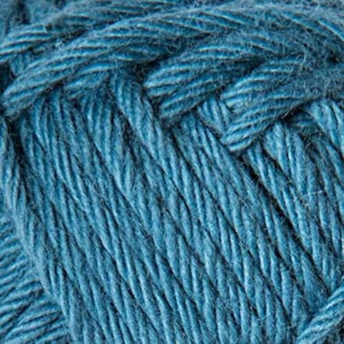 Ricorumi DK Wolle 100% Baumwolle Häkelgarn Häkelwolle 1 Knäul 25g Farbe (034 Jeans)