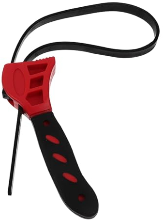 Clé à Sangle, Clés à Filtre à Huile Universel, Clé à Tuyau en Caoutchouc, Clé à Sangle Réglable, Ouvre-Bocal à Ceinture, Clef à Sangle en Caoutchouc,Clé à Tuyau Multifonction,Pour Mécanicien Plombier