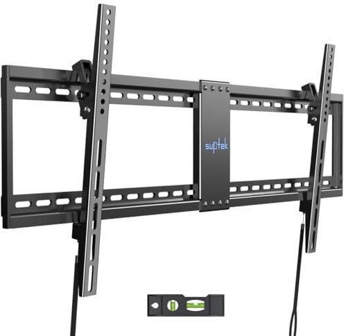 suptek TV Wandhalterung 42-90 Zoll, neigbare Wandhalterung Fernseher für Gebogene und Flache LCD/LED/OLED-Bildschirme, 800 x 400 mm, Belastung 70 kg, Wasserwaage inklusive MT5084