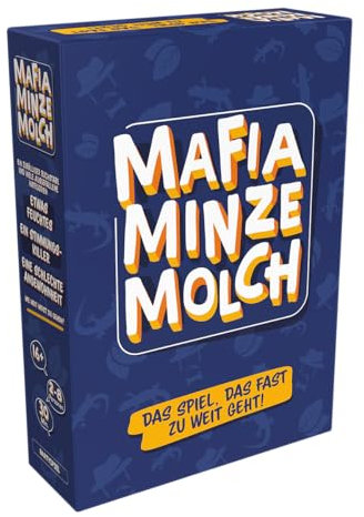 Tailemi, Mafia Minze Molch, Partyspiel, Brettspiel, 2-8 Spieler, Ab 16+ Jahren, 30-45 Minuten, Deutsch