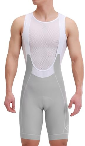 INBIKE Salopette Ciclismo Uomo con Fodello 3D Salopette Bici da Strada Pantaloncini MTB Traspirante Asciugatura Rapida Abbigliamento Ciclismo Estivi