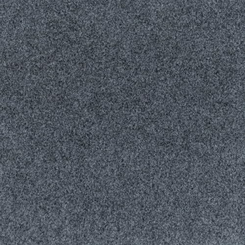 2067-16 Pcs Heavy Duty 50 X 50cm Carpet Tiles (4m2) - 9mm Thick, Non-Slip Frost Grey Carpet Tiles for Home, Office, Shops, Showrooms, Hotels, Commercial Use