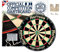 Harrows Dartscheibe, offizieller Wettbewerb, Dartscheibe, offizielle Größe, Dartscheibe mit klammerfreiem Bullseye, kompatibel mit Dartscheibenständer, Dartscheibenleuchte, Dartscheibenschrank