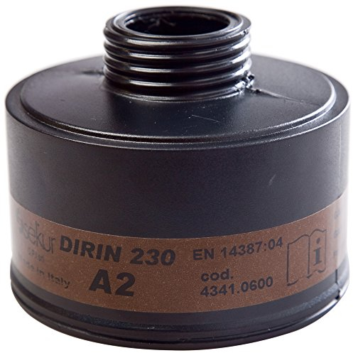 KAYSER GmbH Gasfilter Dirin A2 f.Vollmaske gegen Dämpfe u.Gase