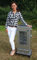 SMOKI- Räucherofen 85x39x33cm aus FAL-Stahlblech mit Scheibe