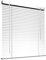 Victoria M. Aluminium Jalousie, 80 x 220 cm, weiß, Jalousie ohne Bohren, inkl. Klemmclips