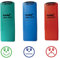 Trodat Stempel-Set für Schulbewertung, nachfüllbar, Smiley zur Förderung der Schüler, Größe des Fußabdrucks: 10 x 10 mm, Farbe: Blau, Rot und Grün