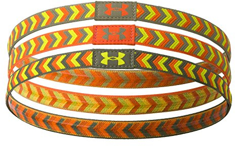 Under Armour Damen Haarband, Gemustert, 3 Stück, Damen, Linen (352)/Root, One Size Fits All