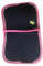 USG Baumwollschabracke, Dressur, Warmblut, Marine/Pink/Beige