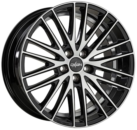 Oxigin 19 Oxspoke 8.50 x 18 Offset 35 Bolt Pattern 5.00 x 112.00 Centre Bore 66.60 OXNEUNZEHN8518H135BFPHD, Black Full Polish