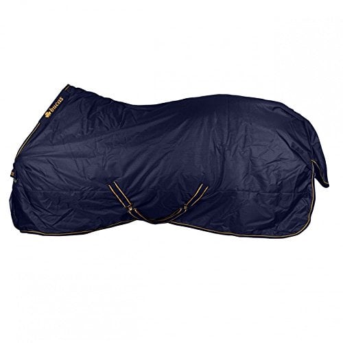Bucas Irish Turnout Extra Classic, Weidedecke, Navy/gold, Rückenlänge 145 cm