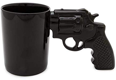 Invotis Revolver 1633 Tasse en Forme de Pistolet