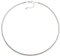 Fashion Omega Halsreif 3mm - Länge 40cm - echt 925 Silber