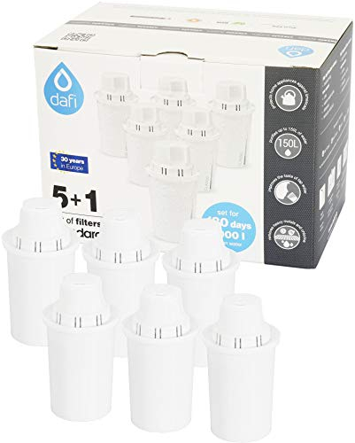 Dafi Universal Water Filter Cartridges, Plastic, 150 liters