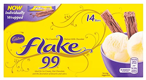 Cadbury Flake Mini Chocolate Bars, 114 g, Pack of 20