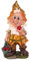 Birendy RIESIGER Zwerg, Gartenzwerg XXL Gartenwichtel NF14198-2 Groß 55cm Gartenfigur Deko Zwerg,