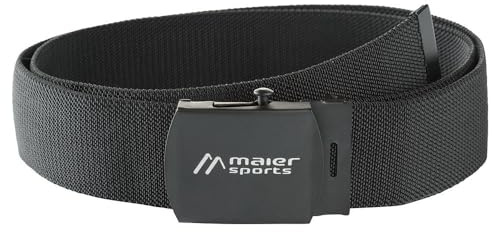 Maier Sports Tech Belt, Gürtel, Bequemer Outdoorgürtel | Mit Koppelschließe, Extrem leicht, Stufenlos verstellbar, Perfekt für das ganze Jahr