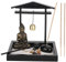 Jacksking Zen Sand Garden Set, Zen Style Buddha Sand Bandeja Decoración Meditación Decoración Ornamento Innovador Artesanía de Resina para el hogar/Sala de Estar/Jardín(1906)