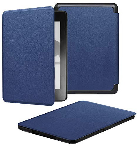 Pq94Wif Étui en cuir pour Kindle Paperwhite 10e génération 2018 Numéro de modèle Pq94Wif 10 couleurs avec fonction veille/réveil automatique