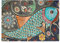 Mosaic Ceramic Fish Art Novelty Tempered Glass Chopping Board - Large