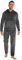 Vlazom Pigiama Sets Uomo Invernale Lungo Caldo Pigiama in Pile Cappuccio con Tasche Comodo e Morbido PJ Set，Grigio，XXL