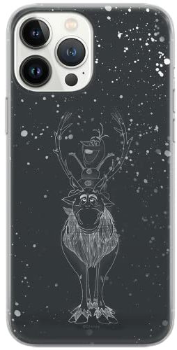 ERT GROUP mobile phone case for Apple Iphone 6/6S original and officially Licensed Disney pattern Olaf and Sven 001 optimally adapted to the shape of the mobile phone, case made of TPU