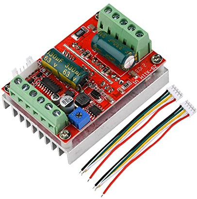 400W 6-60V PWM DC Brushless Electric Motor Speed Controller with Hall,BLDC Three Phase DC High Power Control Driver Board