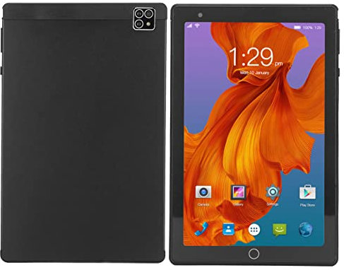 ASHATA Tablet Android 8 Pollici, 1920x1200 HD IPS Tablet Android 10, Processore Octa Doppio Tablet Anti Luce Blu, 4GB 64GB Rom Fino a 128GB, WiFi Bluetooth 8800mAh Batteria(EU)