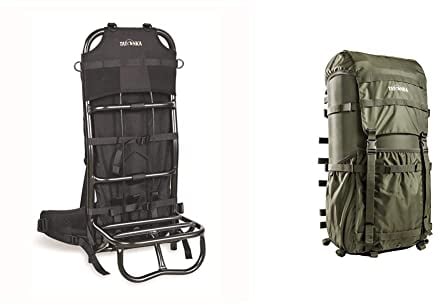 Tatonka,1130,Lastenkraxe, AA8Black, 78cm & Unisex – Erwachsene Packsack 2 Lastenkr Kraxe, Olive, 66 x 34 x 25 cm