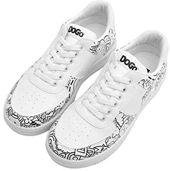 DOGO Schuhe Vegane Damen Dice Sneakers - Bon Voyage
