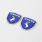LYYMX Abzeichen Logo für Volvo 3D, Buchstaben Wort Emblem-Aufkleber, Autoaufkleber Sticker Emblem Abzeichen Body Abzeichen Aufkleber,A Blue