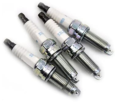 Toiumops Zündkerzen für Hyundai I20 Ix20, für Kia Carens III, 4 Stück Iridium Zündkerze SILZKR6B-11, 18855-10080