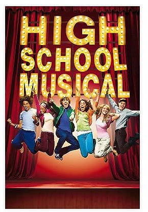 ZOLULA High School Musical Poster Leinwand Poster Wandkunst Dekor Druck Bild Gemälde für Wohnzimmer Schlafzimmer Dekoration ungerahmt 30 x 45 cm