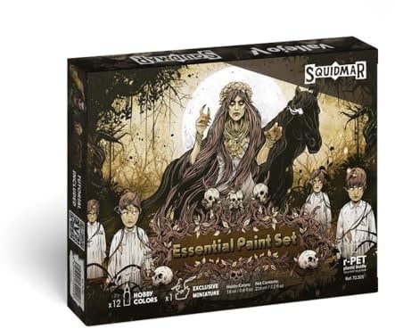 Vallejo 772201 - Farb-Set Essential, 12 x 18 ml