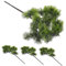Cabilock 4stücke Teiliges Künstliche Kiefernnadeln Für Weihnachtsdeko Realistische Fake Pine Picks Für Kränze Und Arrangements Hochwertige Langlebige Kunstpflanzen Für Festliche