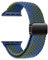 Compatible with Apple Watch Strap 49mm 46mm 45mm 44mm, Elasticated Magnetic Nylon Strap Band for IWatch Series 10/9/8/7/6/5/4/SE/SE 2/Ultra 3/2 Men