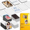 80PCS Sublimation Magnet Blanks Bulk 5.5x7.5 CM Rectangle, 40 Pcs Sublimation Blanks Produnts and 40Pcs Soft Magnetic Personalized Sublimation Refrigerator Fridge Magnets Blank Set for DIY Craft