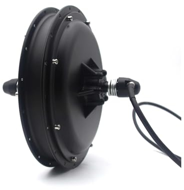 PULME Elektrofahrrad 48V 1000W Bürstenloser Nabenmotor ohne Gangschaltung E-Bike Vorder- und Hinterradantrieb Fahrradmotorrad (Color : Front Motor)