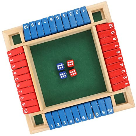 CIYODO 1 Set Würfelspiel Brettspiel Lustiges Brettspiel Für Partys Und Zusammenkünfte Interaktives Spiel Für Personen Und