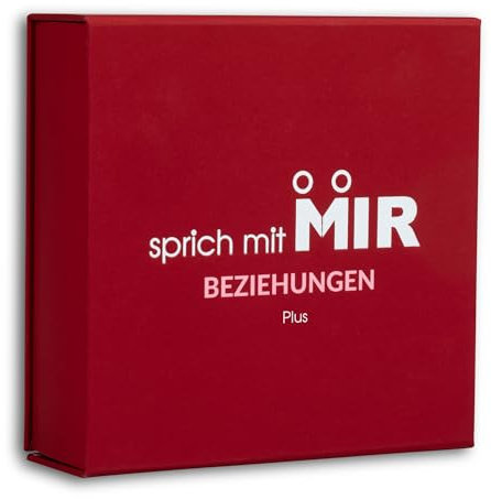 Spricht mitMIR - Erzählt Euch Mehr Paar minuten - Kartenspiel & Fragen für paare Geschenk - Fragen für Partner zum Valentinstag, Jahrestag für Erwachsene Plus