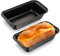 2 Pièces Moule à Cake, Moule Pain de Mie en Acier Carbone, Moule a Pain Rectangulaire Moule Pain Antiadhésif pour Gâteau, Pain de Viande, Toasts (Noir)