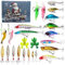Fischerei Adventskalender 2024 24 Tage des Countdown -Fischerei -Tackle -Adventskalender