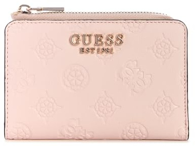 GUESS Phoebe Kartenetui mit umlaufendem Reißverschluss, Rosenwasser-Logo, Einheitsgröße