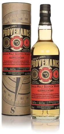 Glenallachie 8 Year Old 2016 (cask 19843) - Provenance (Douglas Laing)