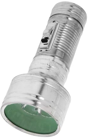 SOLUSTRE Vintage Retro Taschenlampe Nostalgische Klassische Deko Ornament Für Zuhause Retro Desktop Dekoration Robust Und Leicht Tragbar Vintage Flashlight Home Decoration