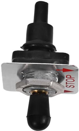 Toyvian Interruttore per Motosega Compatibile Tosaerba e Decespugliatore Interruttore Sicurezza per Macchine da
